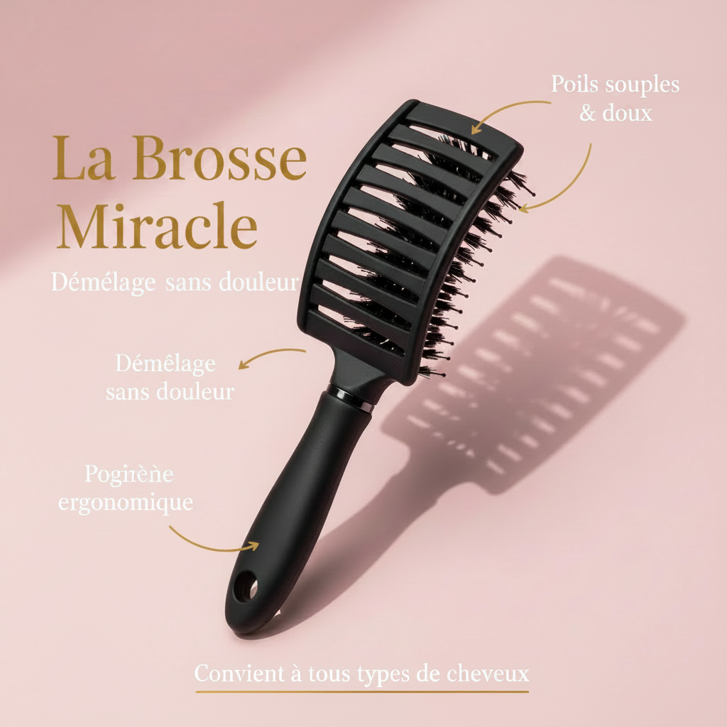 Légende qualités brosse avec flèches